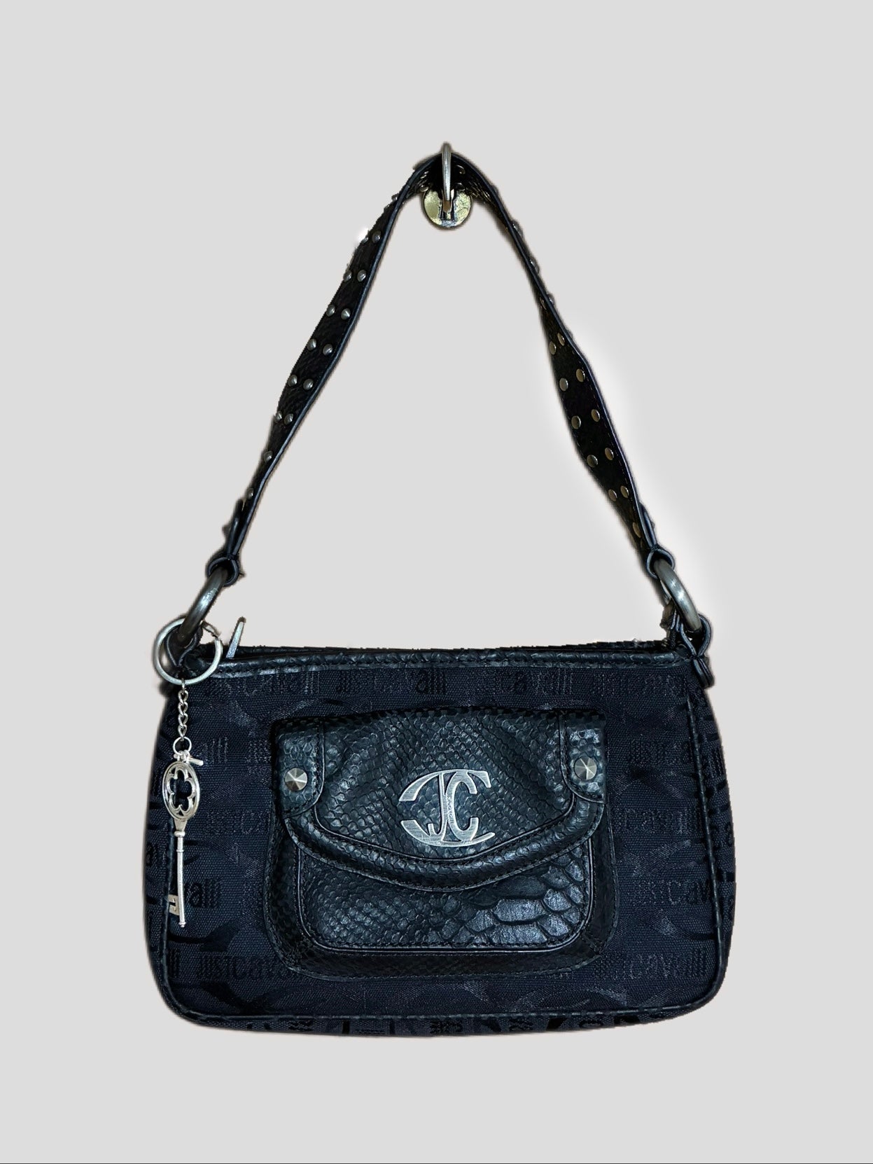 Bolso Just Cavalli vintage cuero baguette Barrokha