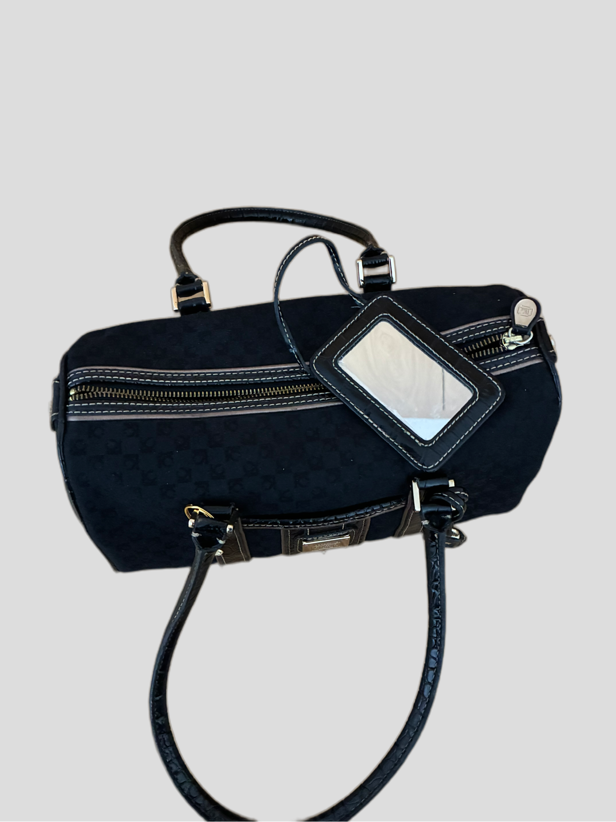 Vintage Liz Claiborne mirror Barrokha bag