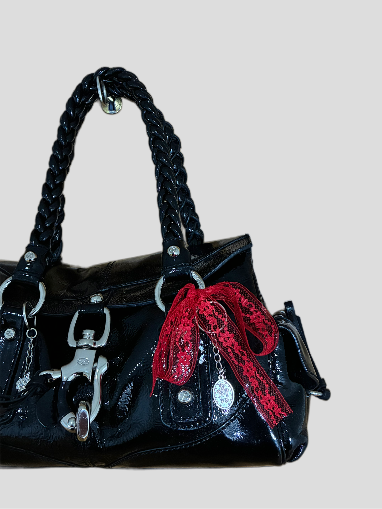 Bolso vintage Francesco Biasia charol Barrokha