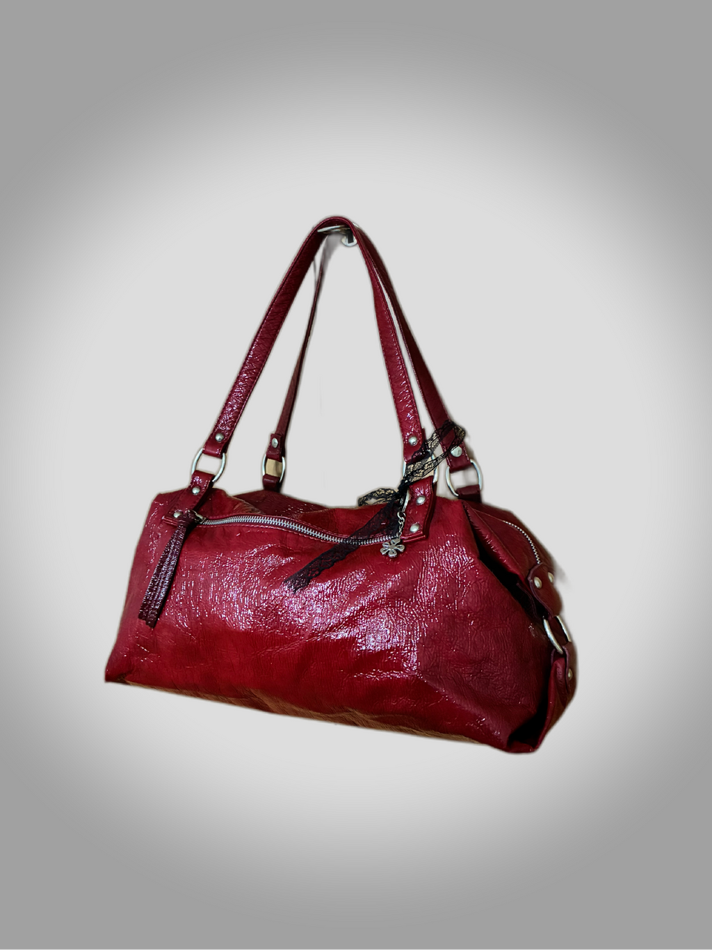 Bolso vintage piel italiana Laura di Maggio Barrokha