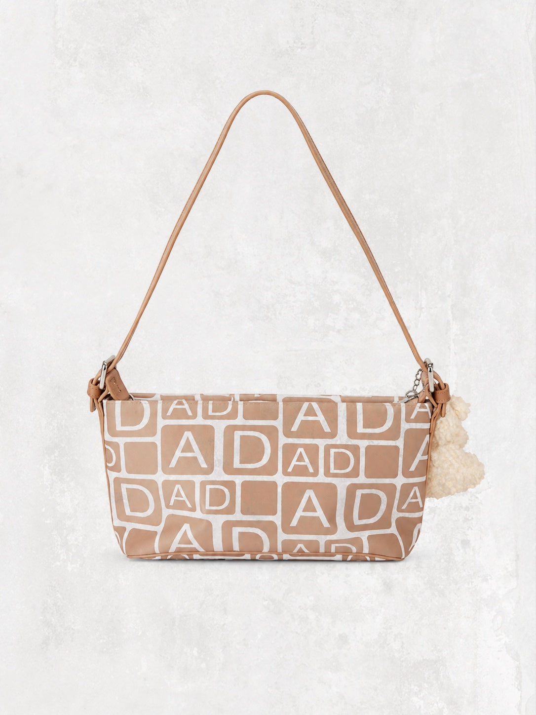 Camel cherry Adolfo Domínguez Barrokha vintage bag