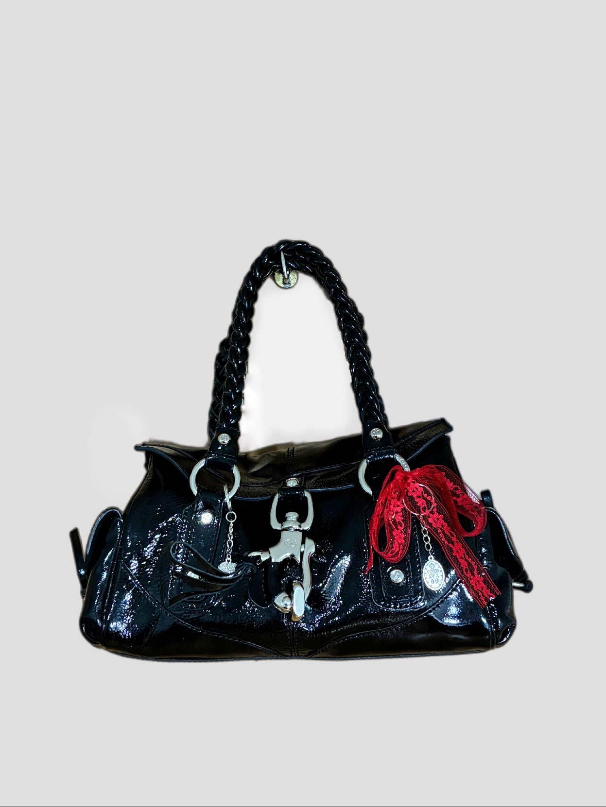 Bolso vintage Francesco Biasia charol Barrokha