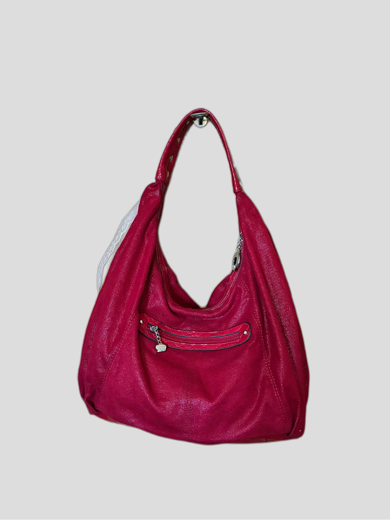Bolso vintage Kathy Van Zeeland red Barrokha