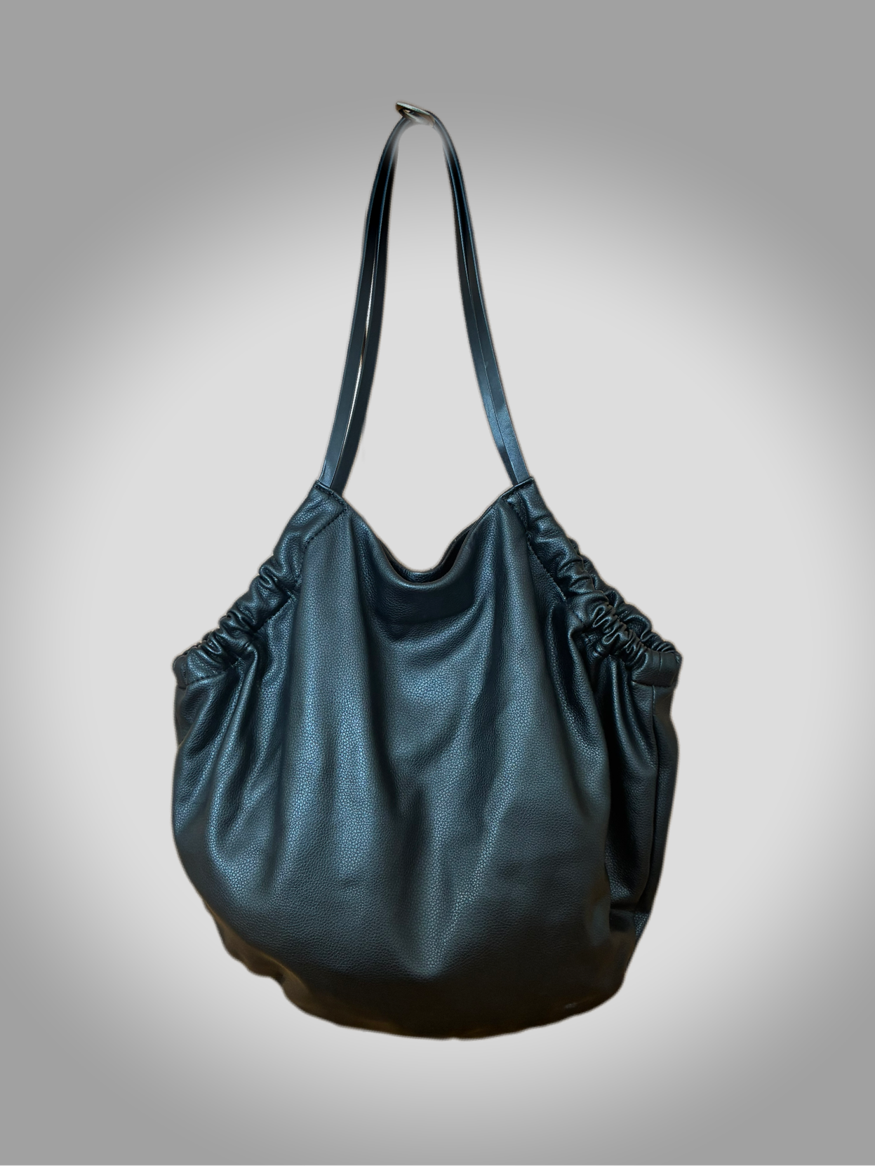 Zara Barrokha deep black hobo vintage bag
