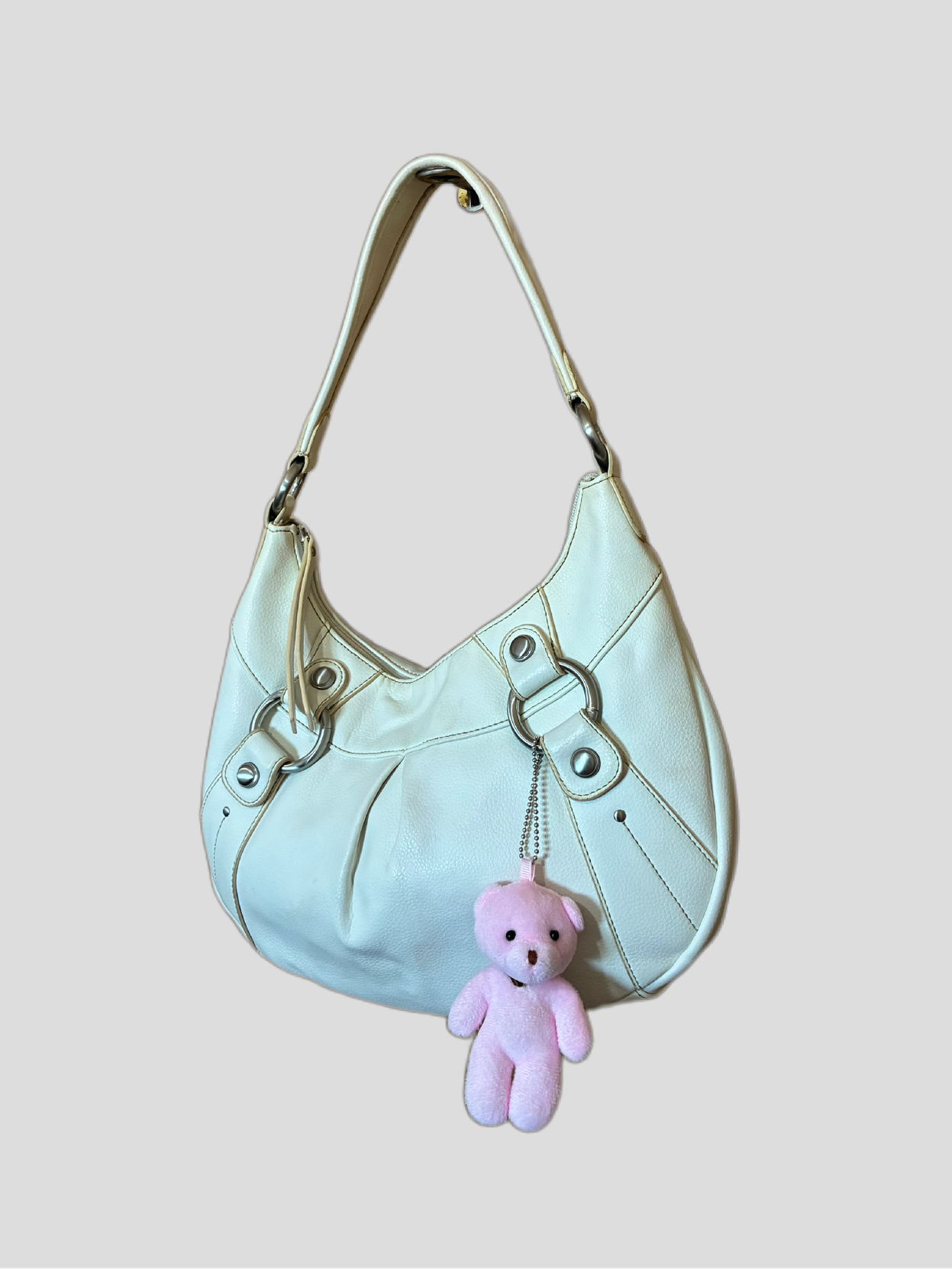 Vintage Nine West white Barrokha bag