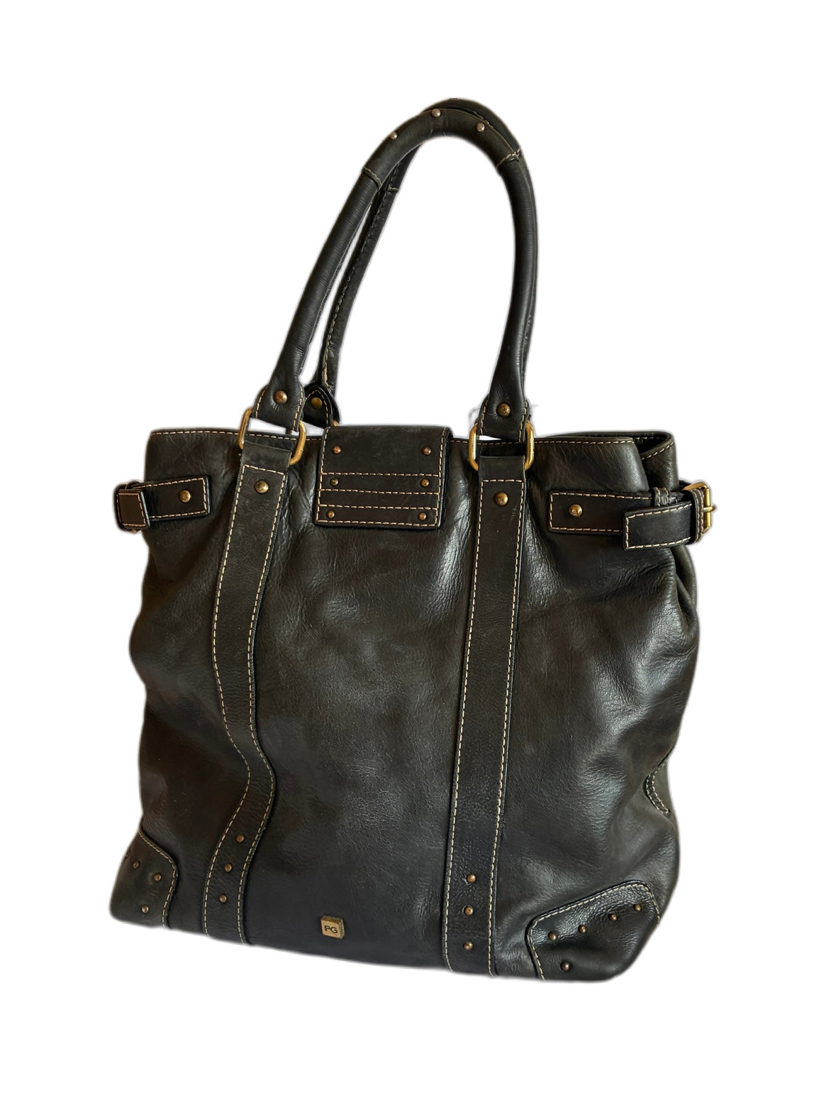 Bolso vintage piel Purificación García Barrokha