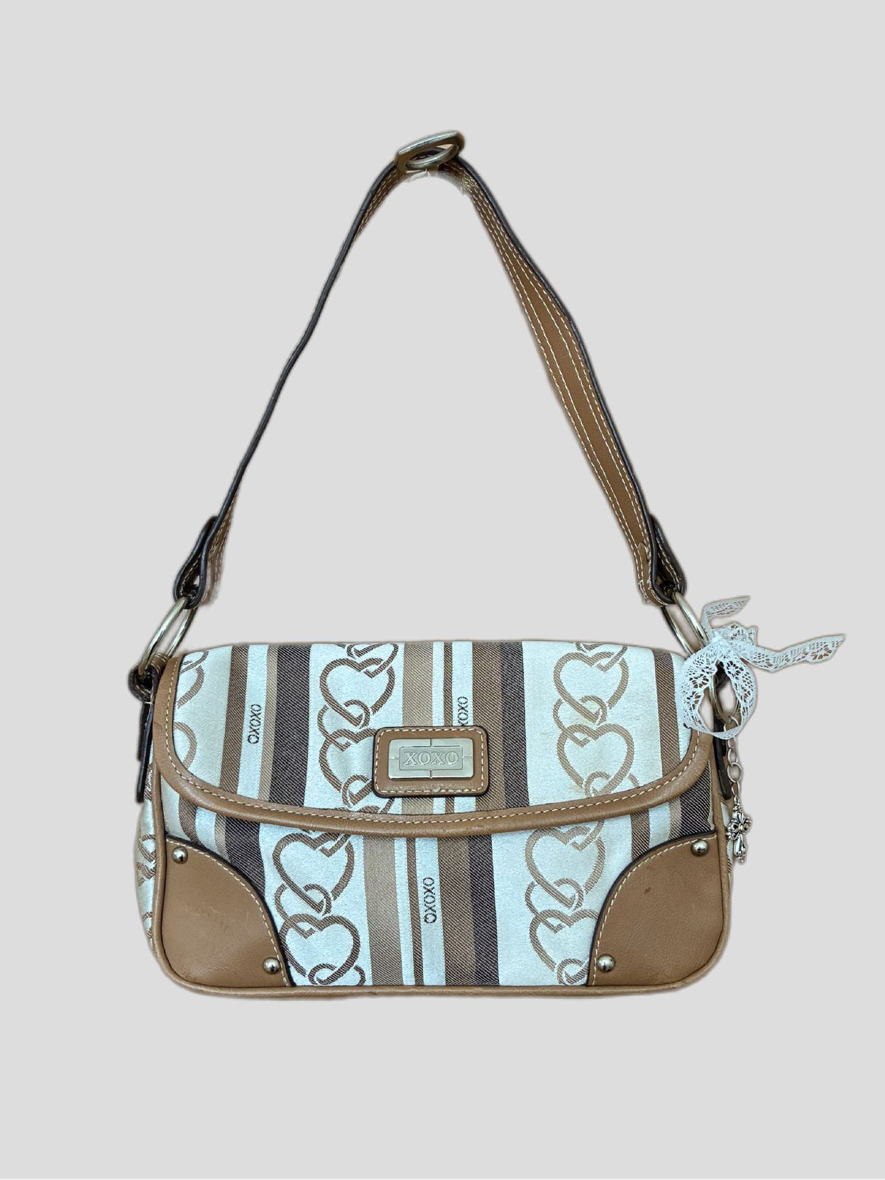 Vintage xoxo beige Barrokha bag