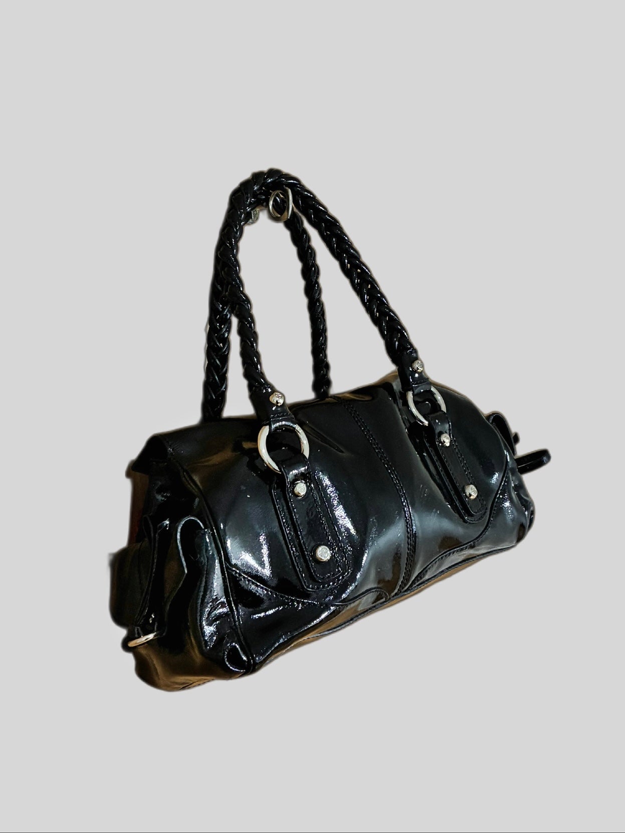 Bolso vintage Francesco Biasia charol Barrokha
