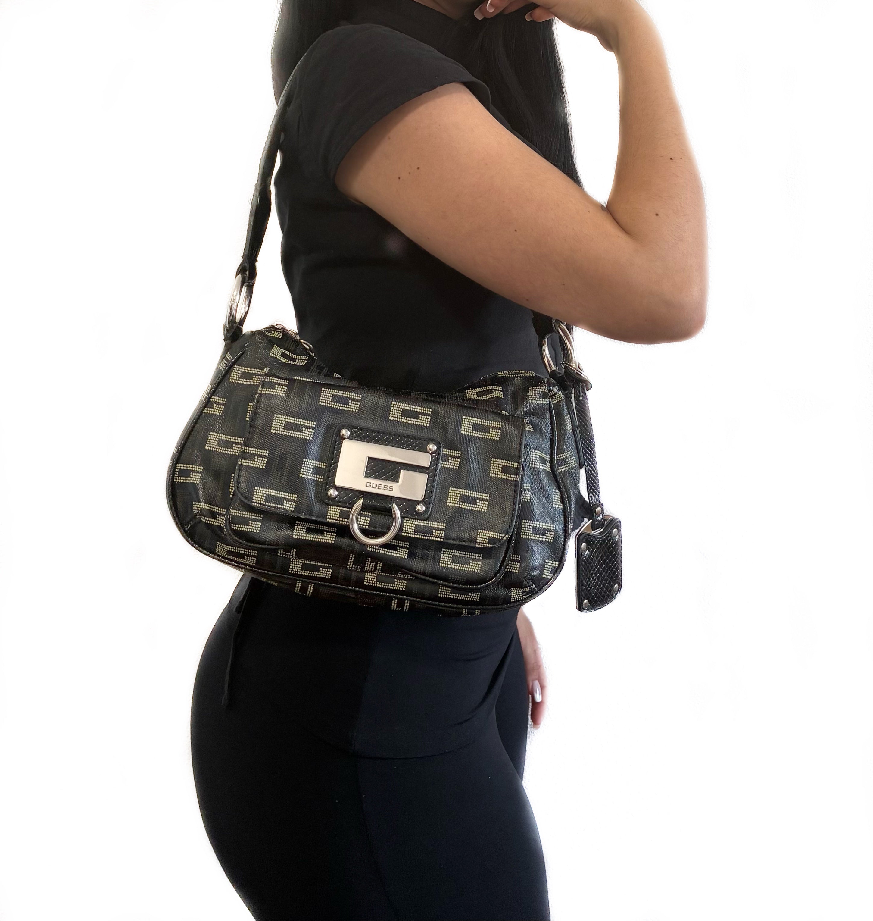 Bolso Guess vintage monogram Barrokha