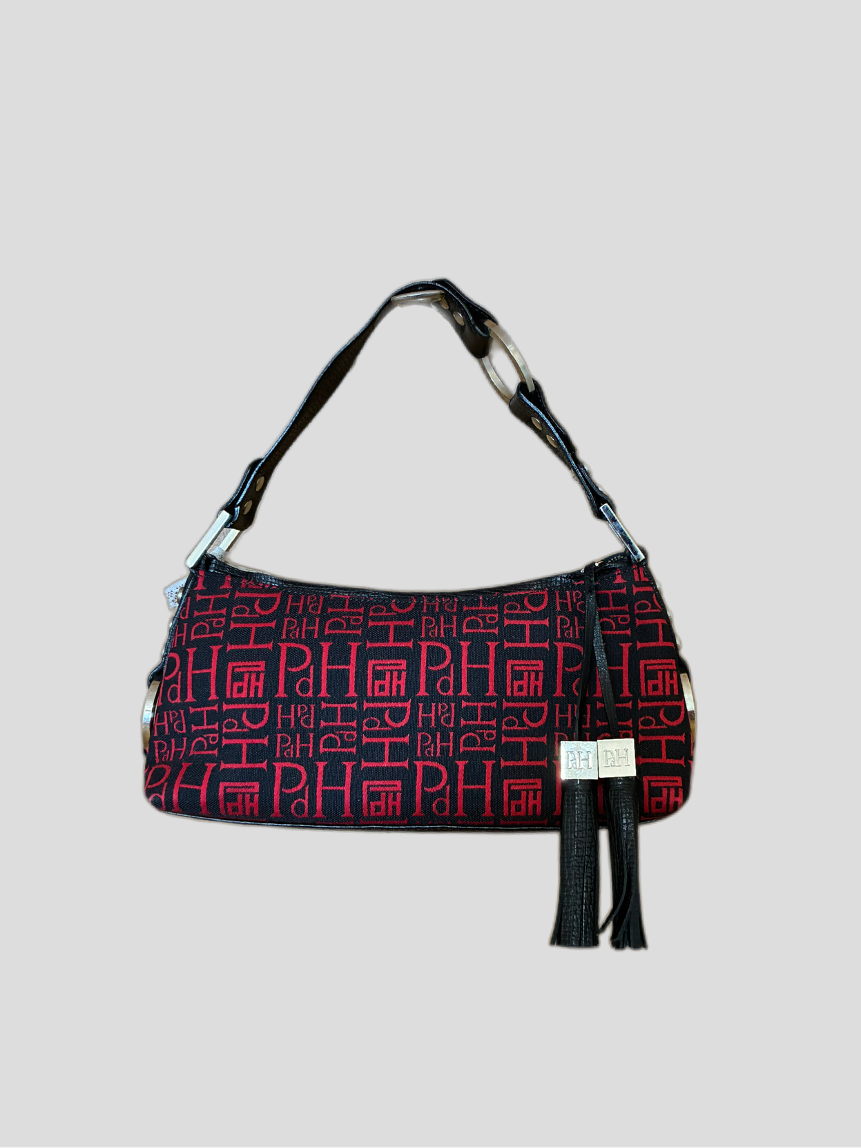 Bolso vintage Pedro del Hierro carmín Barrokha