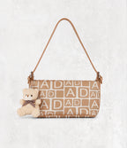 Camel cherry Adolfo Domínguez Barrokha vintage bag