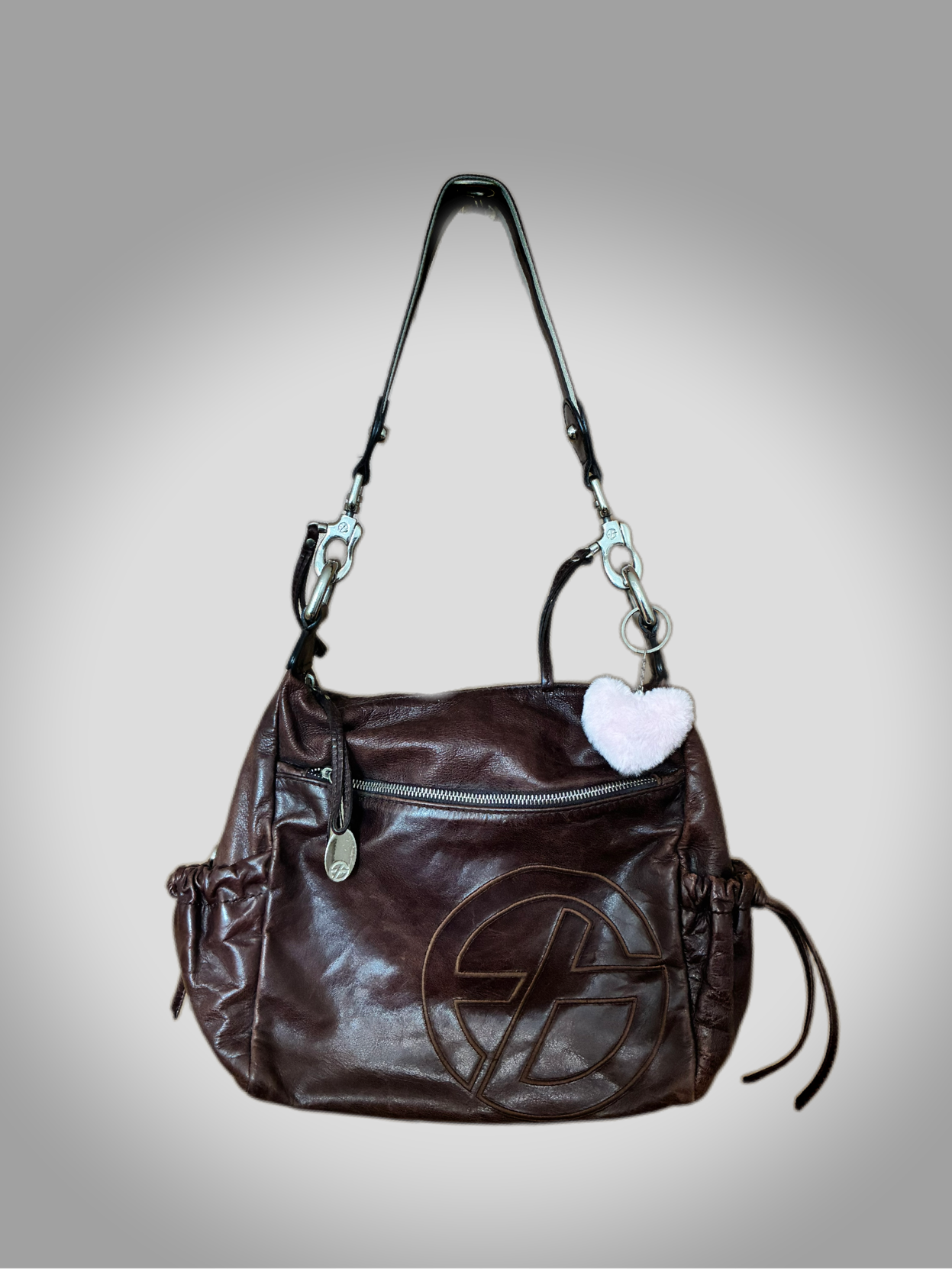 Francisco Biasia Barrokha vintage chocolate bag