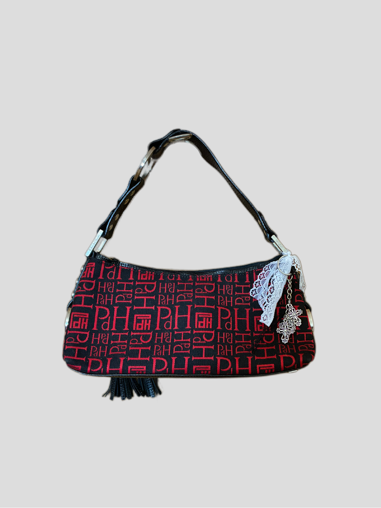 Bolso vintage Pedro del Hierro carmín Barrokha