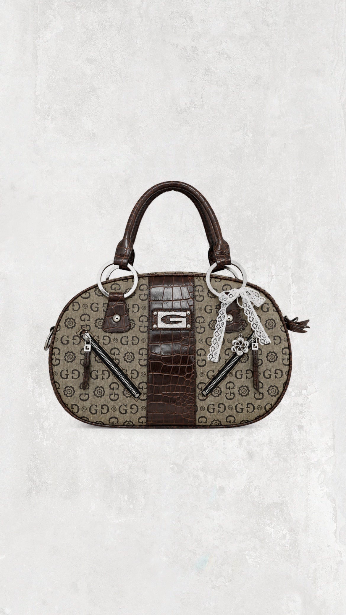 MONOGRAM BROWN