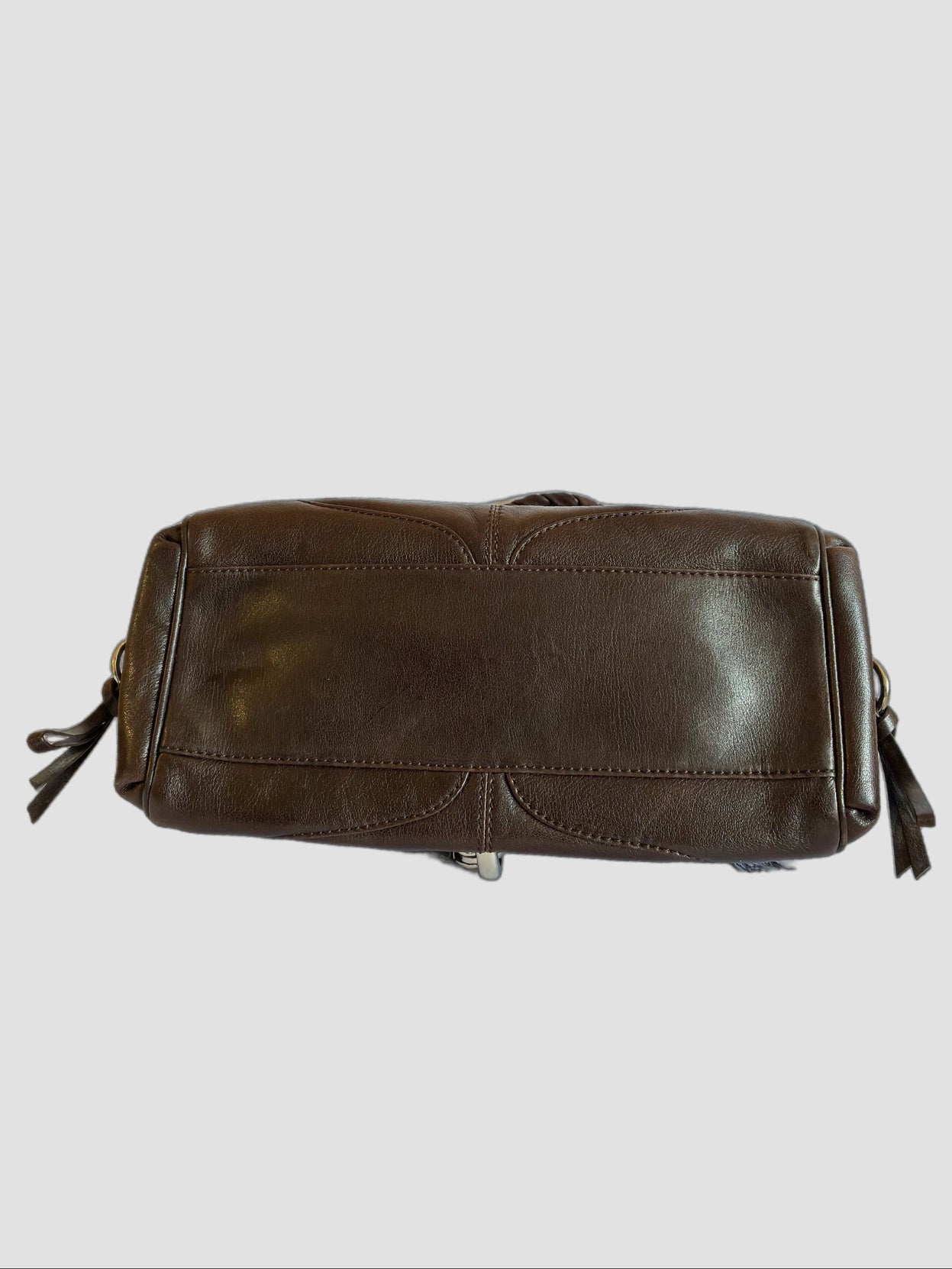Bolso Vintage Francesco Biasia Chocolate Premium | Barrokha