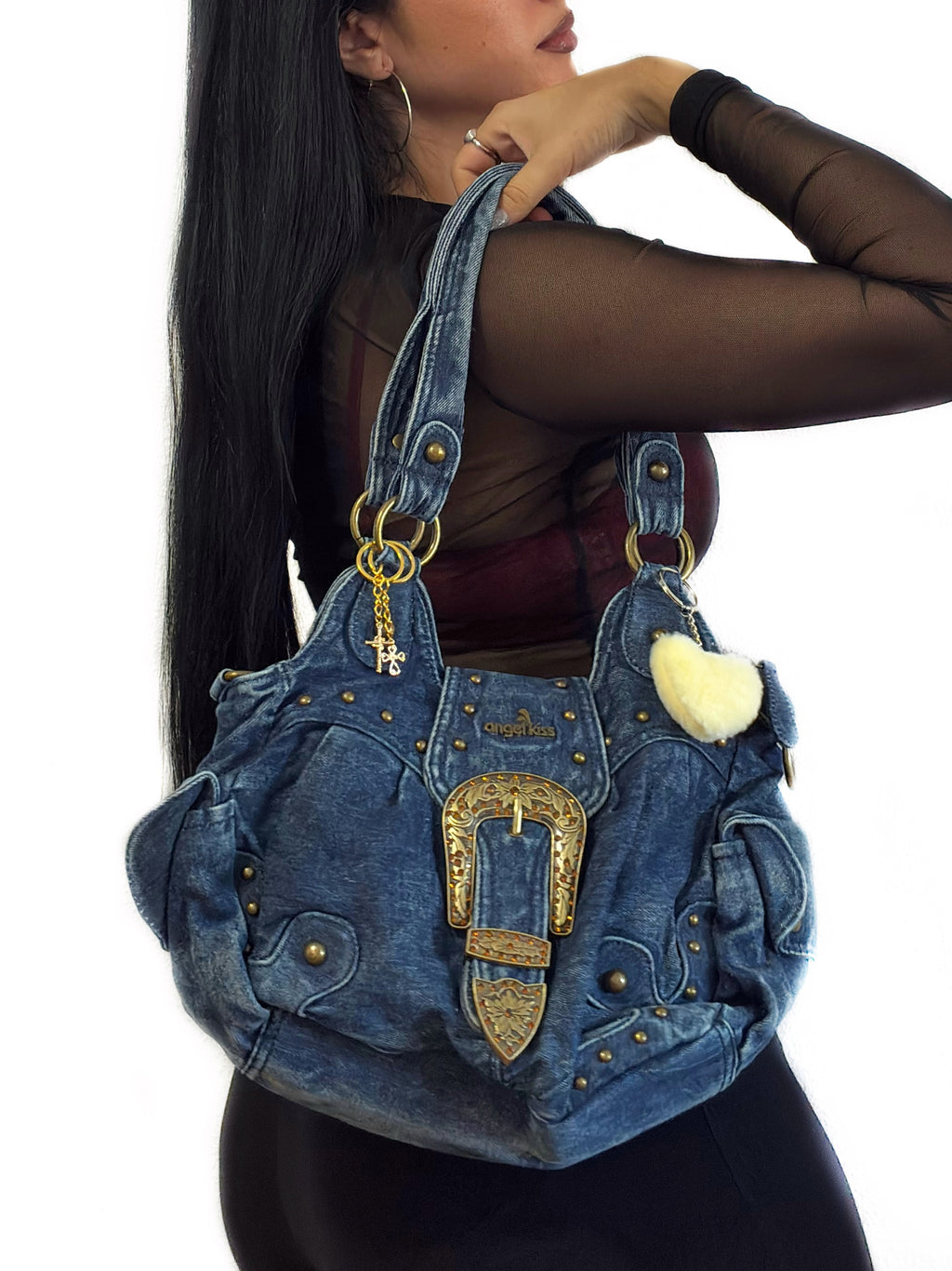 Bolso Angel Kiss Denim | Barrokha