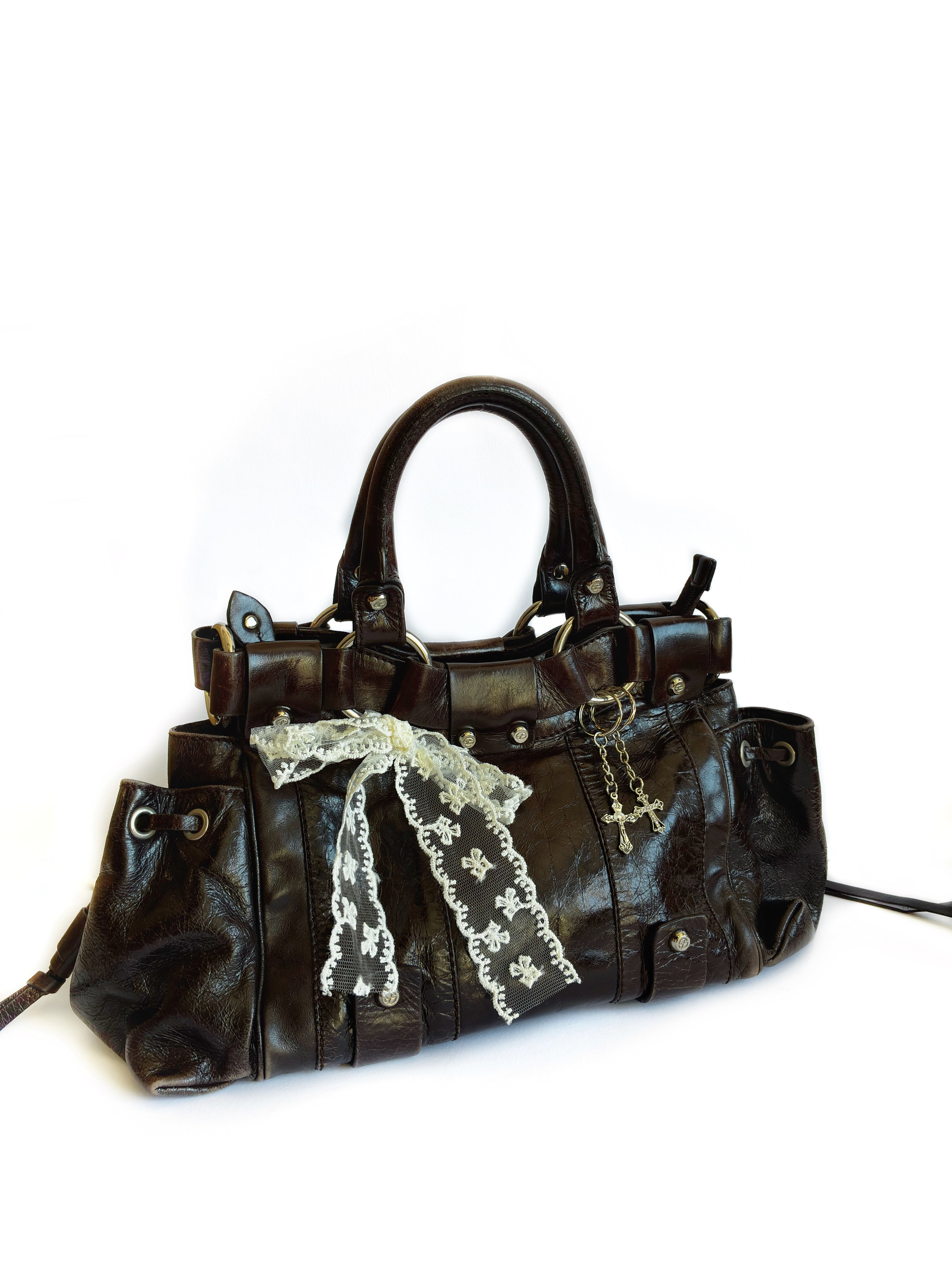 Bolso Francesco Biasia vintage Barrokha charms