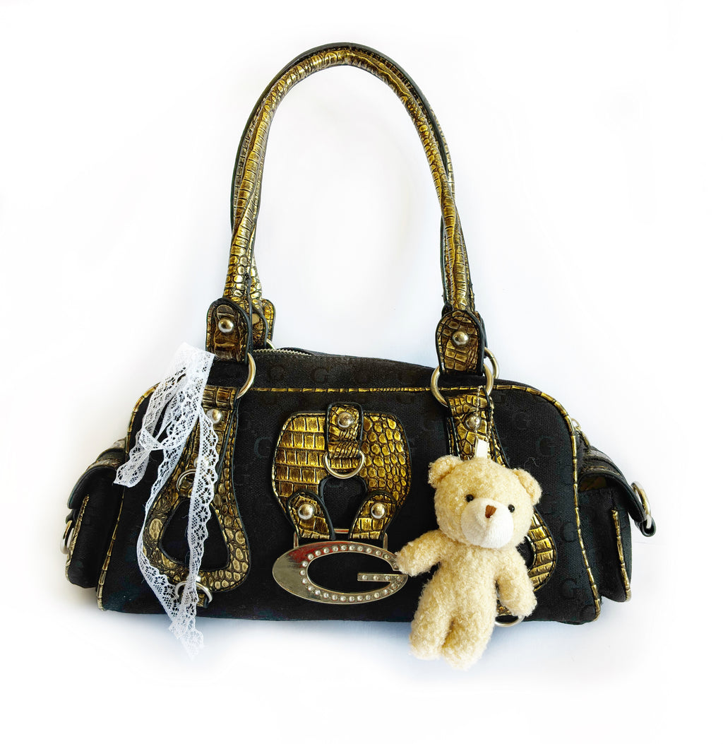 Bolso G gusacci vintage Barrokha monogram charm