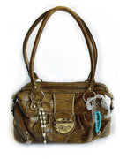 Bolso Vintage Kathy Barrokha marron