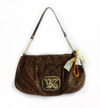 Bolso chocolate Kathy Van Zeeland Barrokha charms