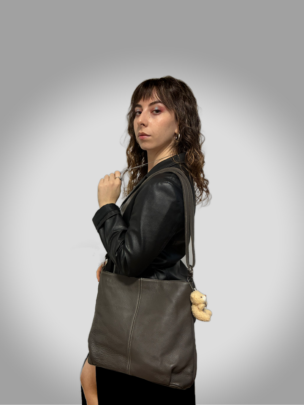 Vintage Italian Leather Serrapigna Barrokha Bag