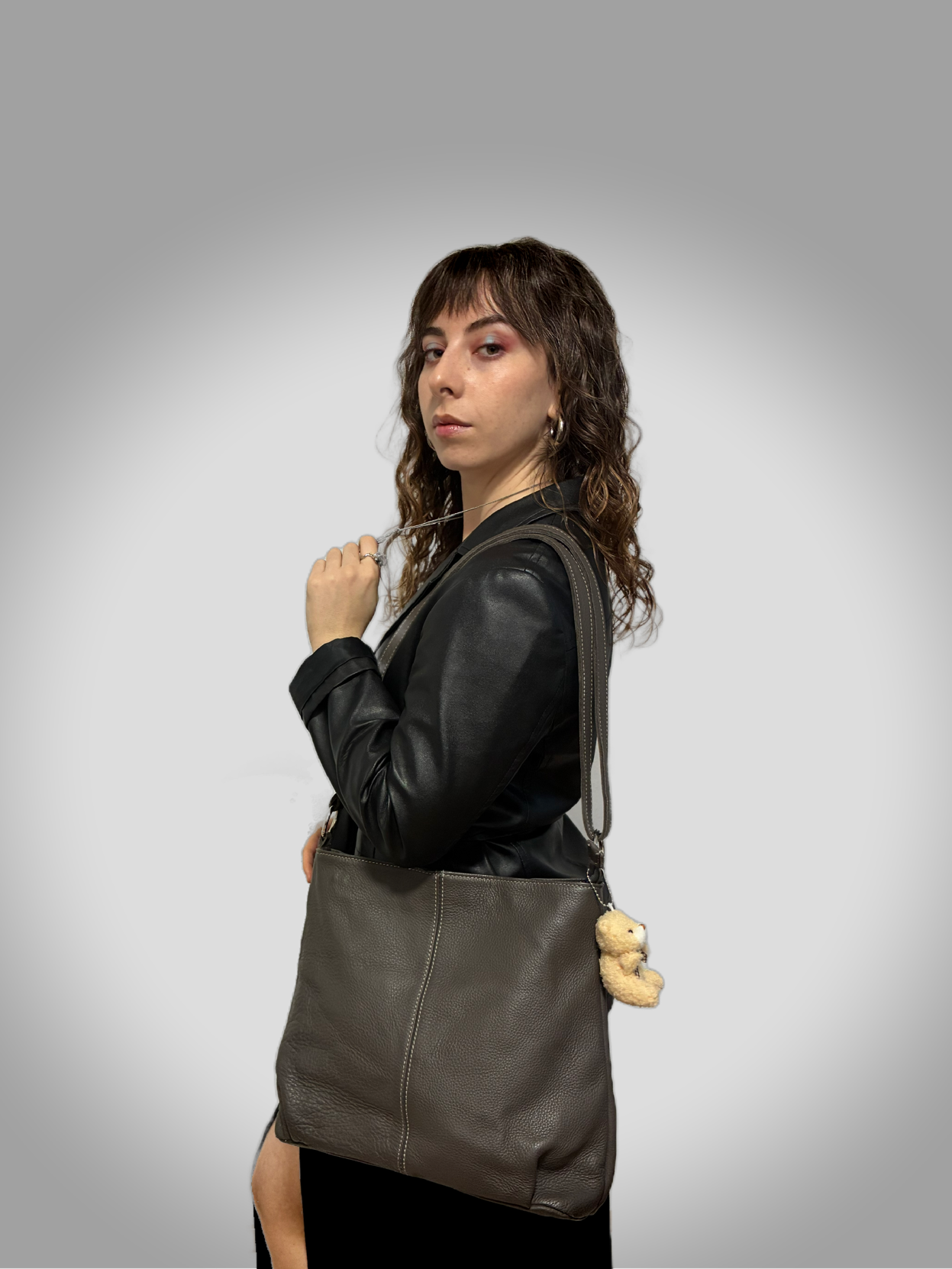 Vintage Italian Leather Serrapigna Barrokha Bag