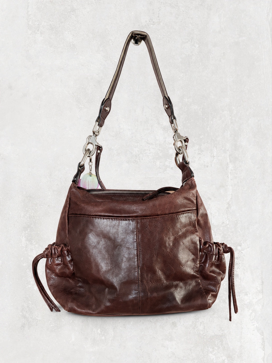 Francesco Biasia Barrokha chocolate vintage bag