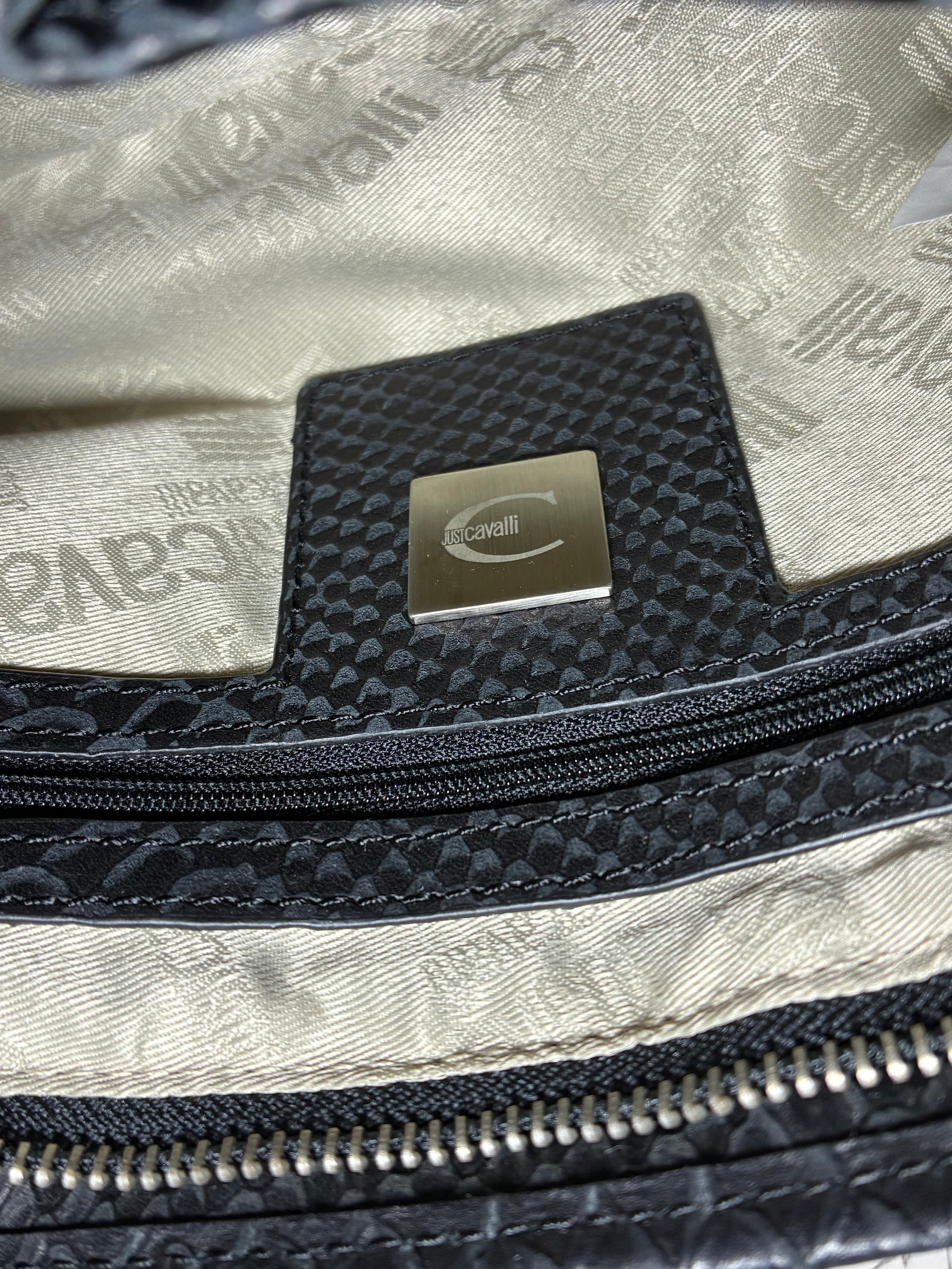 Bolso Just Cavalli vintage cuero baguette Barrokha