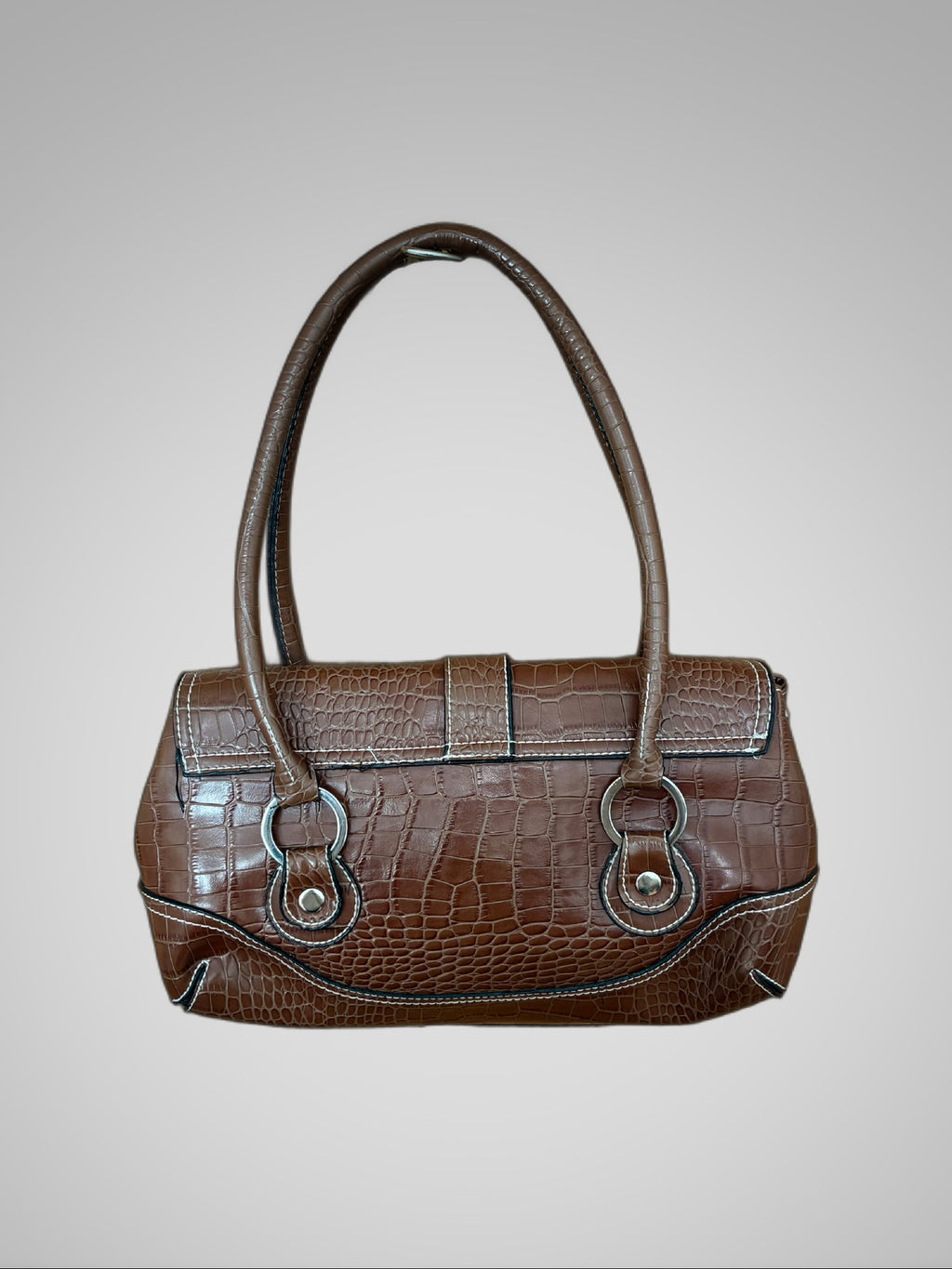 Vintage David Jones croc Barrokha bag