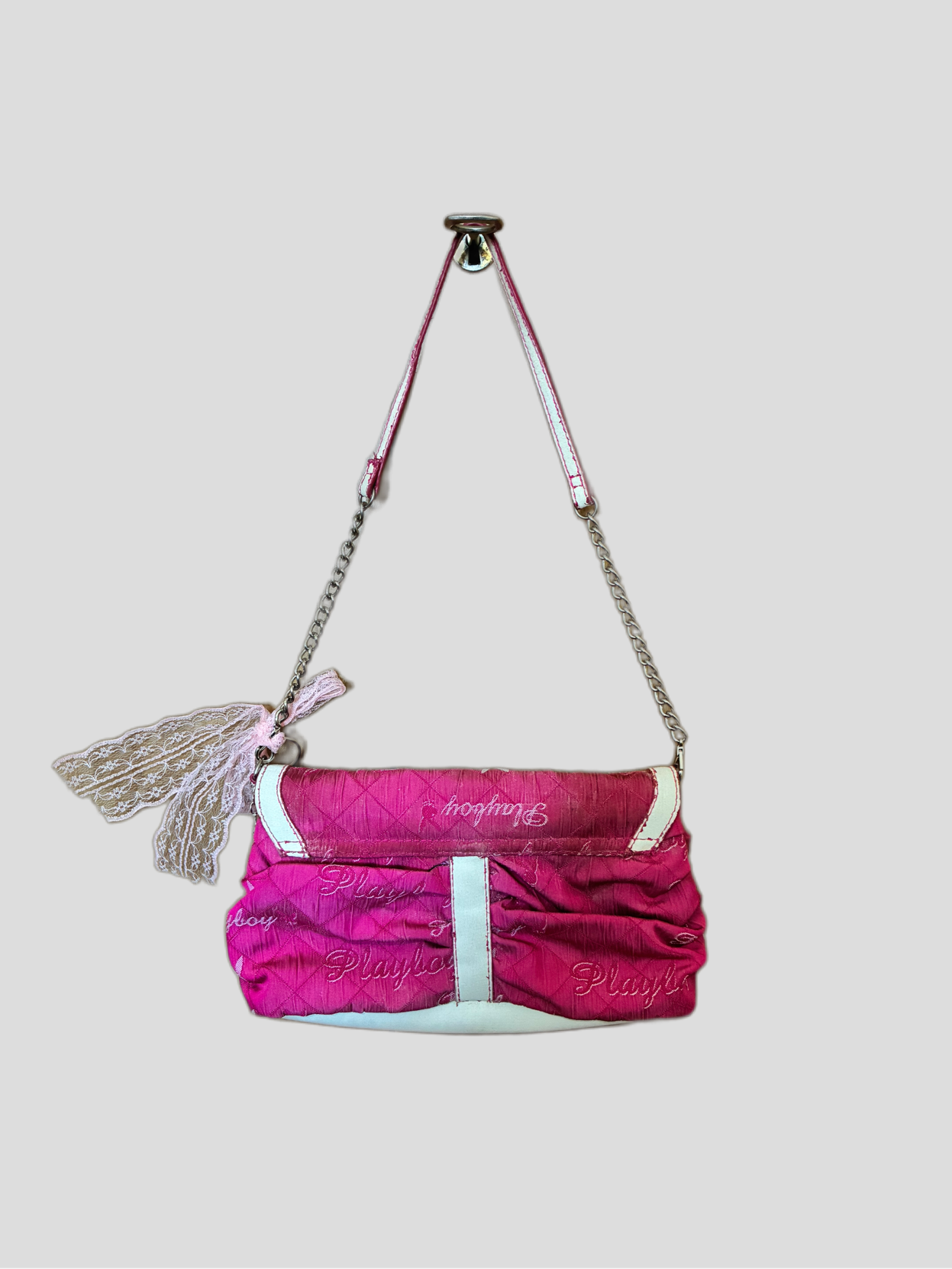 Vintage Playboy fuchsia Barrokha bag