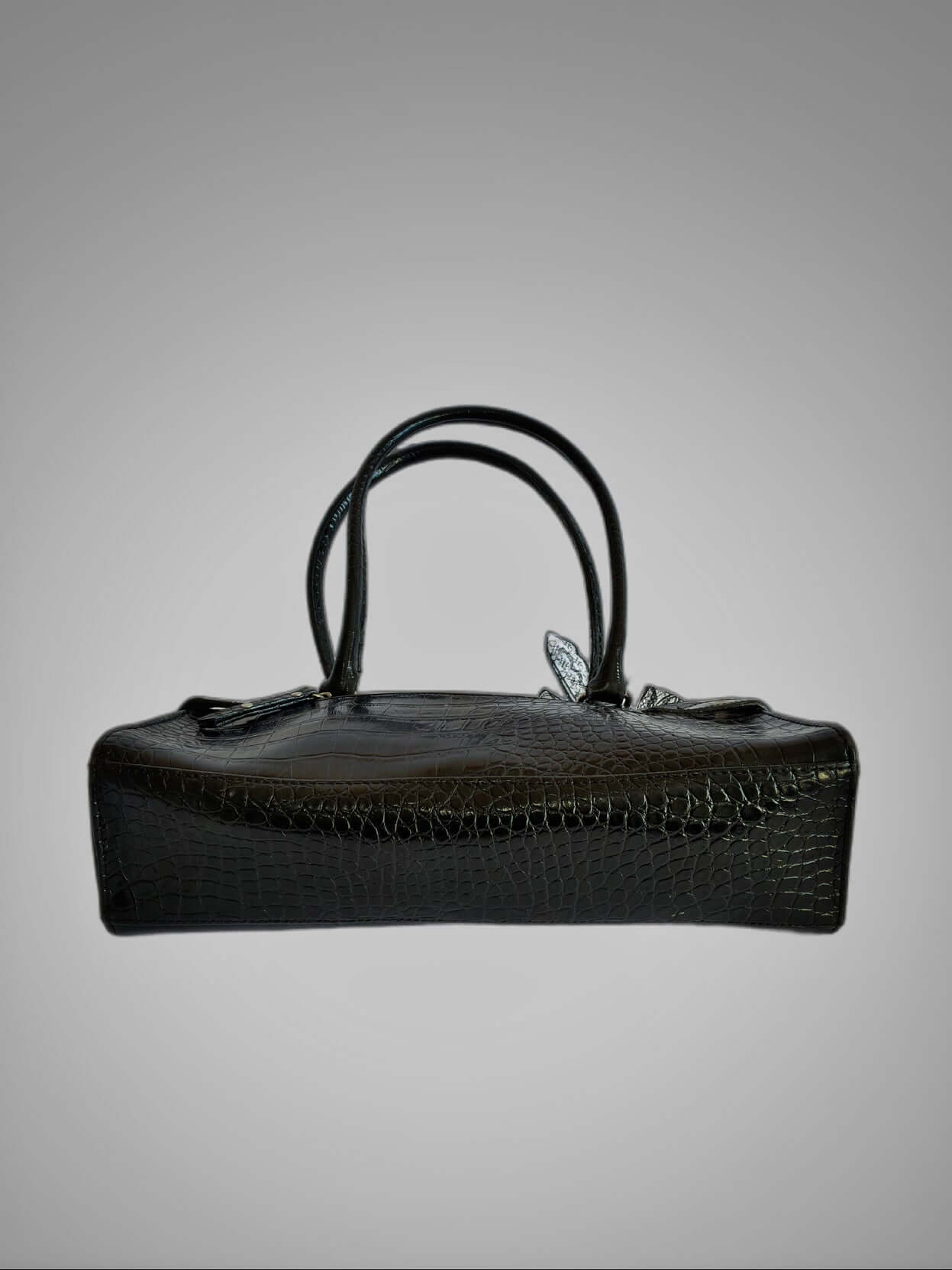 Bolso Marc Picard Croco Noir